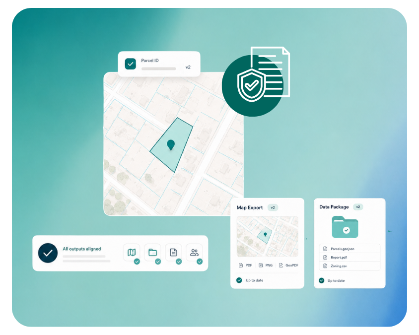 Enterprise parcel data attributes