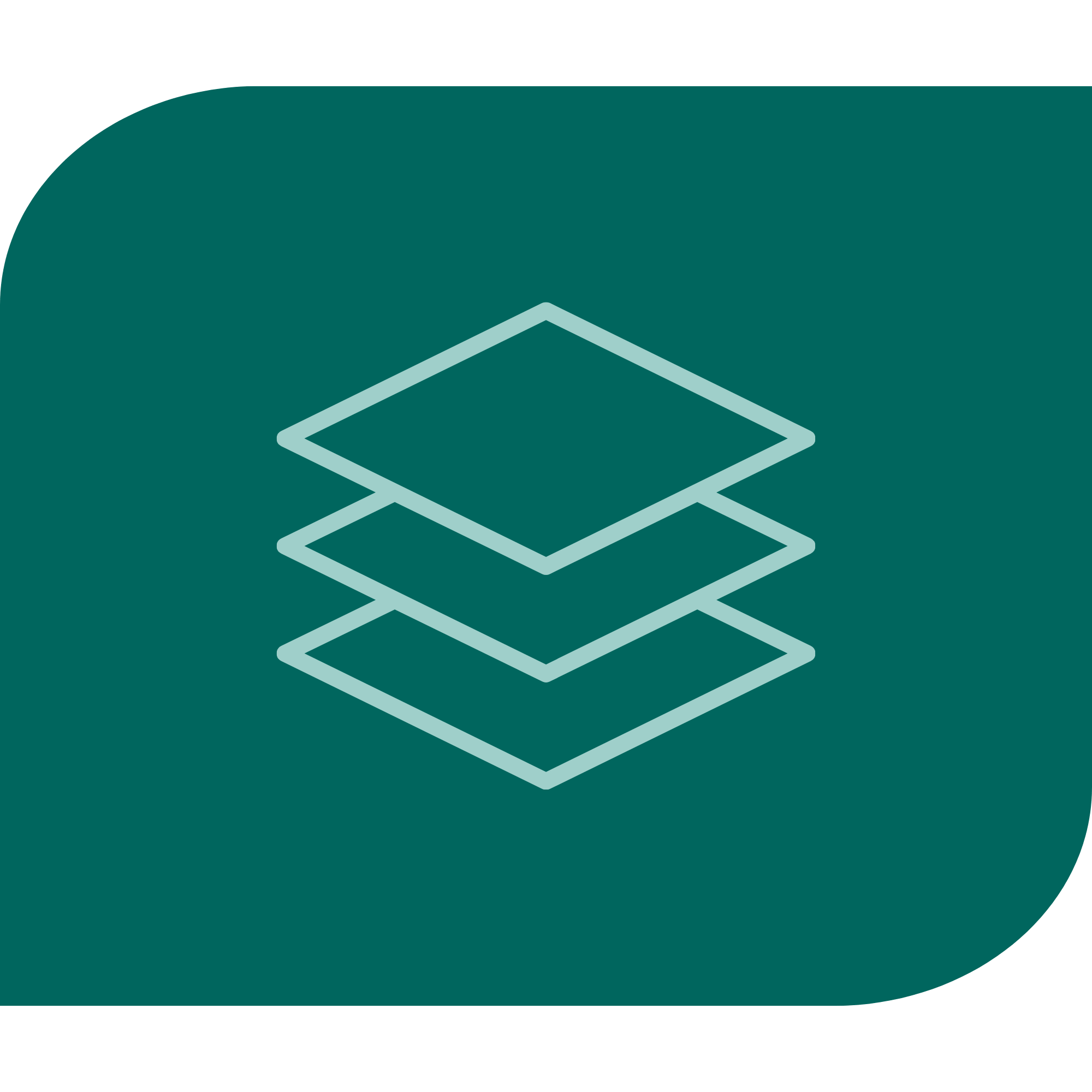 Icon depicting multiple data layers