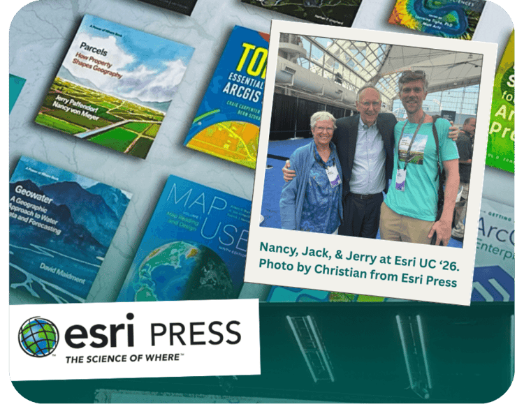 Nancy, Jack and Jerry at Esri UC 2026-3