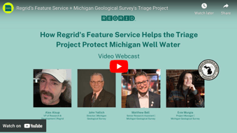 Data With Purpose webcast with Michigan Geological Survey