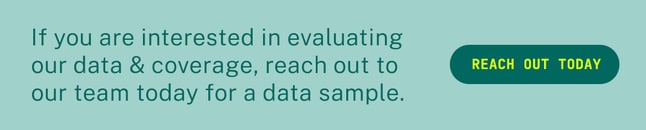 If you are interested in evaluating our data & coverage, reach out to our team today for a data sample.