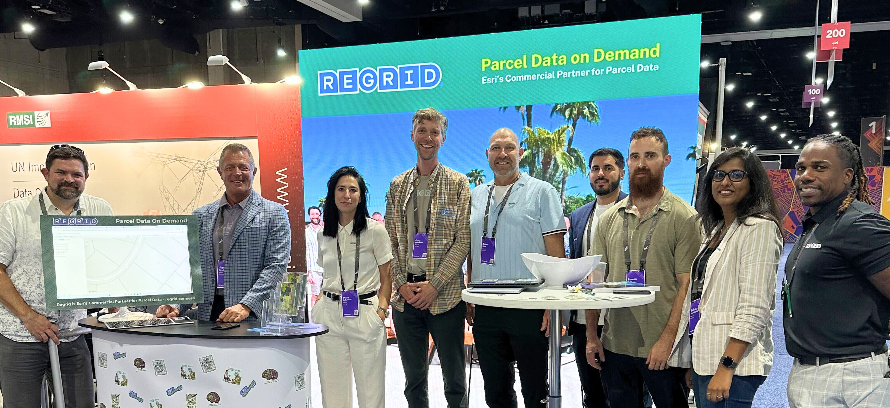 The Regrid team at Esri UC 2024.