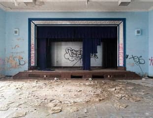 abandoned school