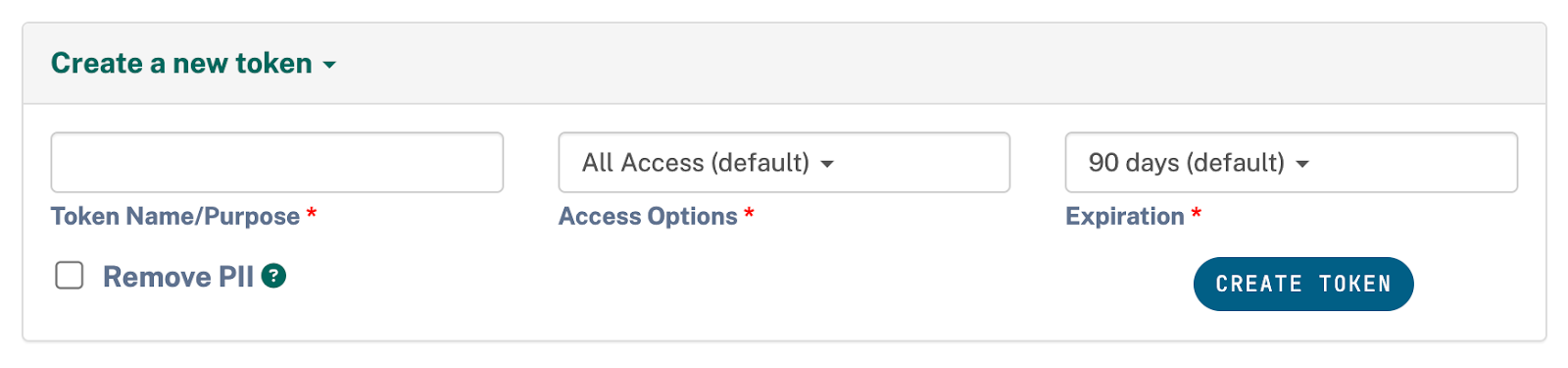 Introducing API Token Management