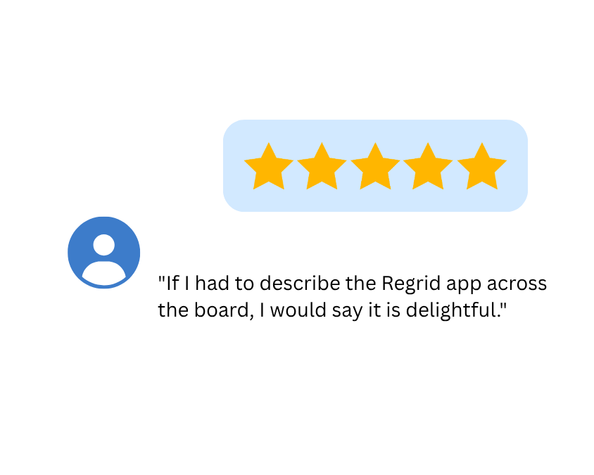 Customer quote and five star rating Customer quote and five star rating