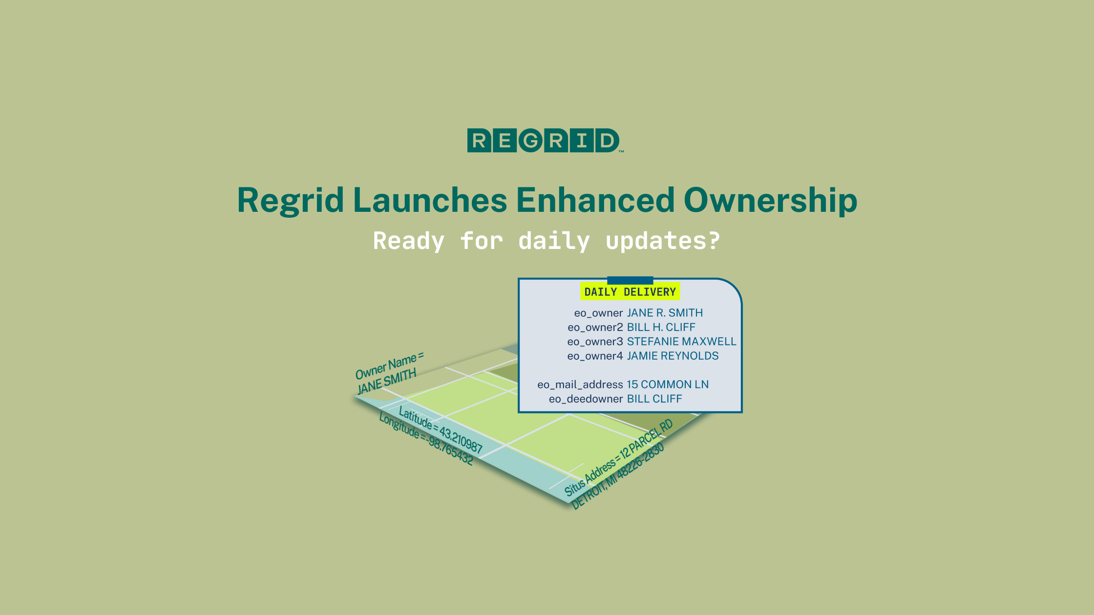 Regrid Launches Enhanced Ownership - Ready for daily updates?